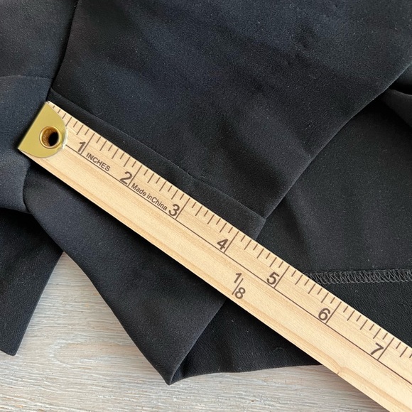 Ann Taylor Factory High Waisted Black Dress Shorts Size 14 - Picture 6 of 9